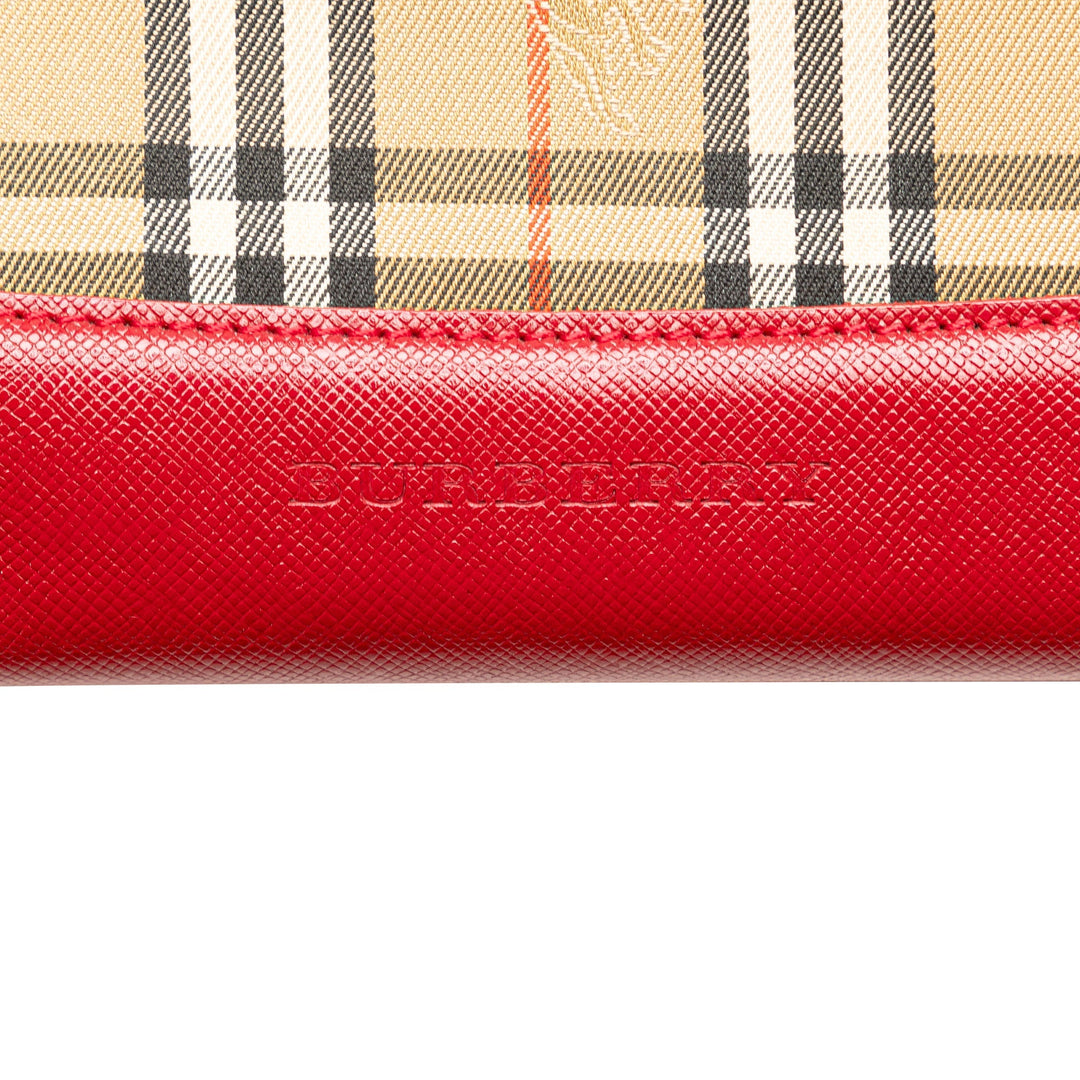 BURBERRY Haymarket Check Shoulder Bag