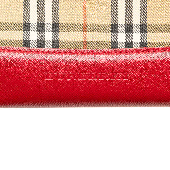 BURBERRY Haymarket Check Shoulder Bag