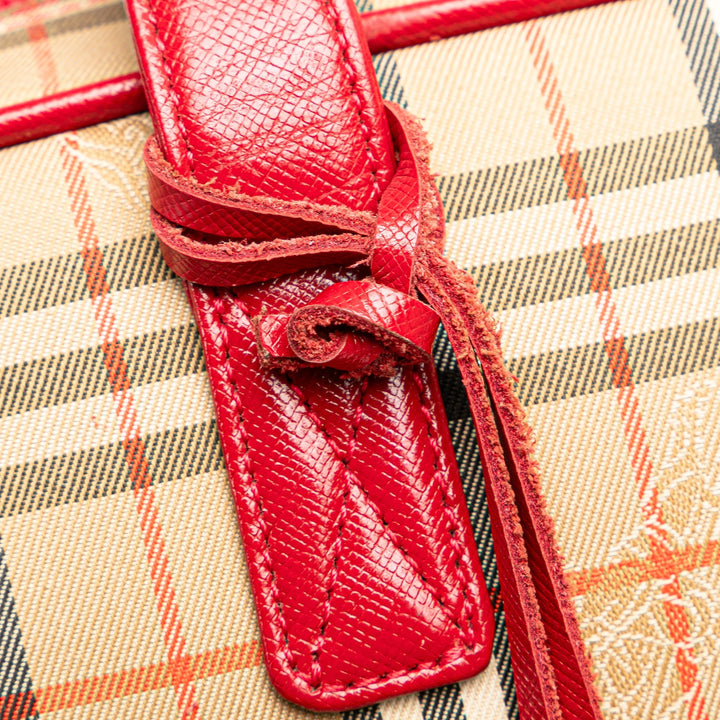 BURBERRY Haymarket Check Shoulder Bag