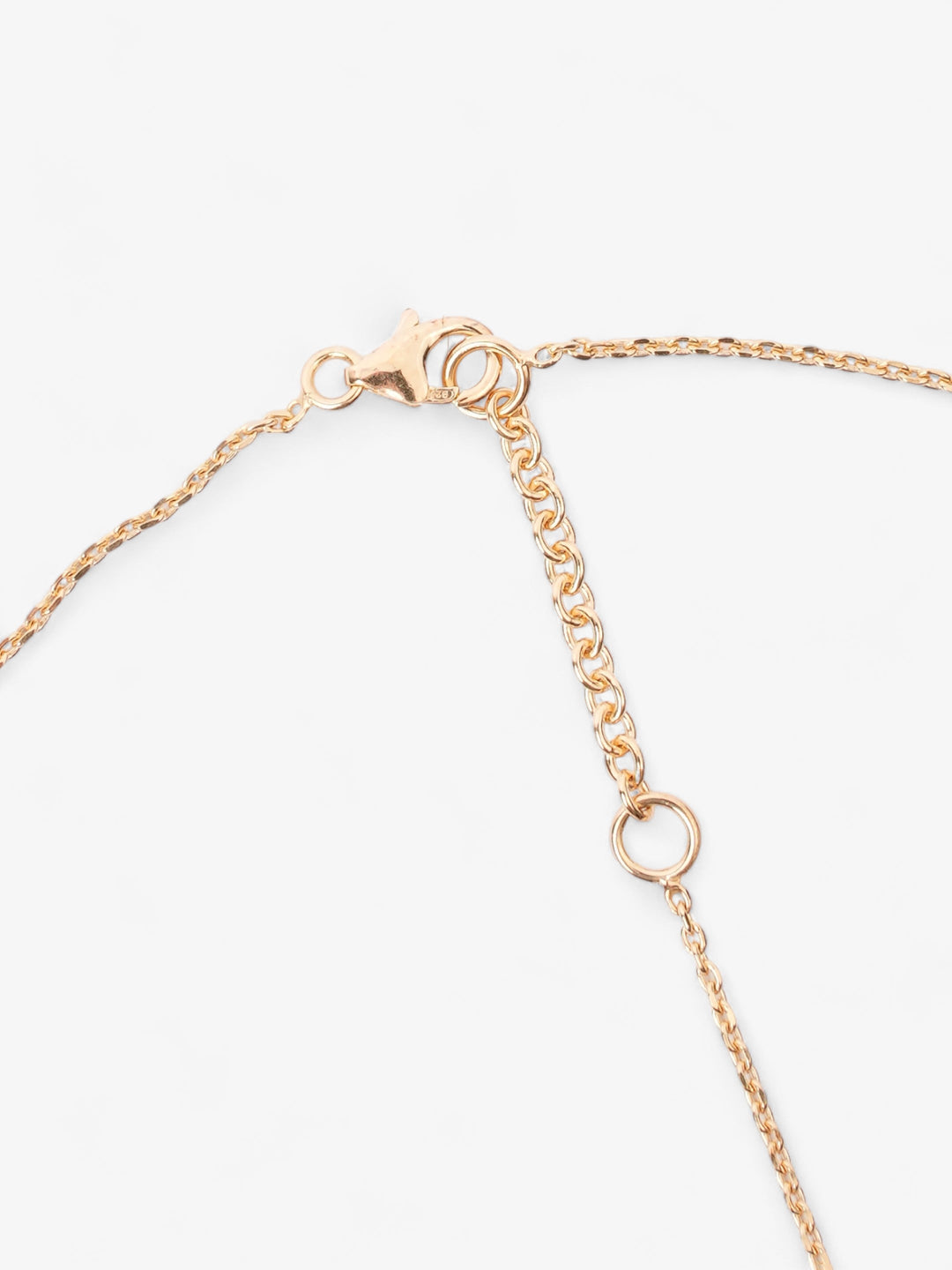Burberry Shield Pendant Necklace Gold Gold Plated