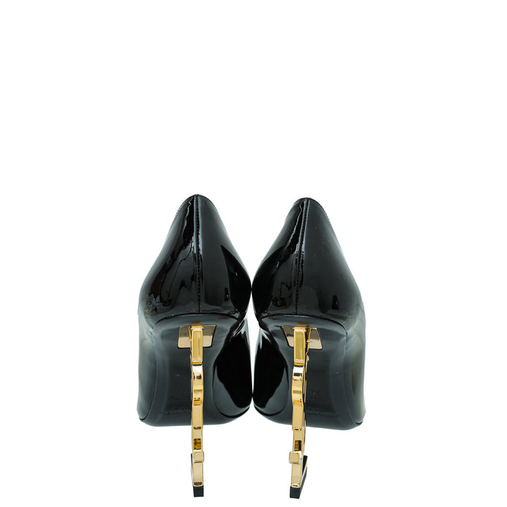 YSL Black Opyum Pumps 39
