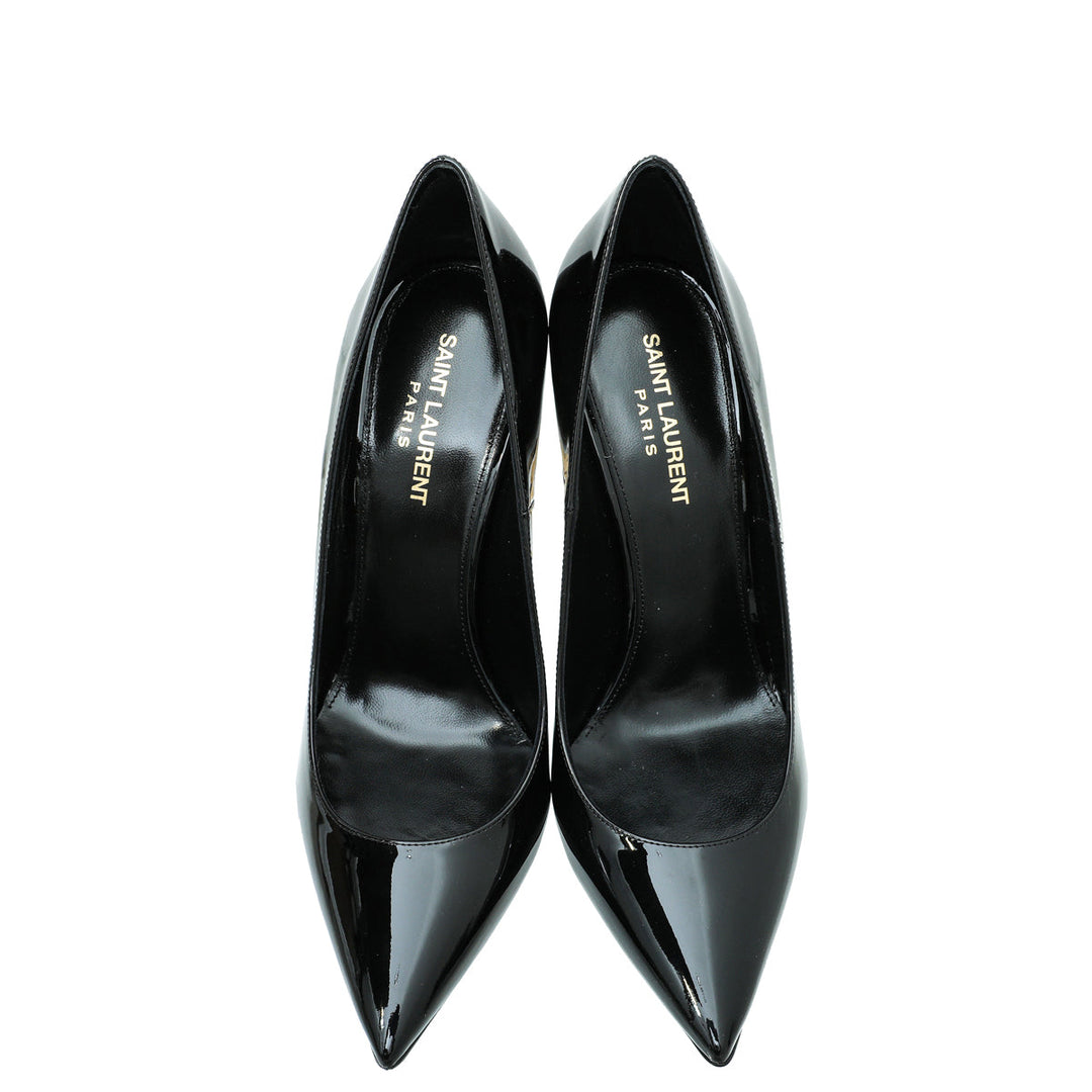 YSL Black Opyum Pumps 39