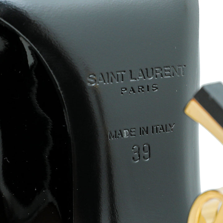 YSL Black Opyum Pumps 39