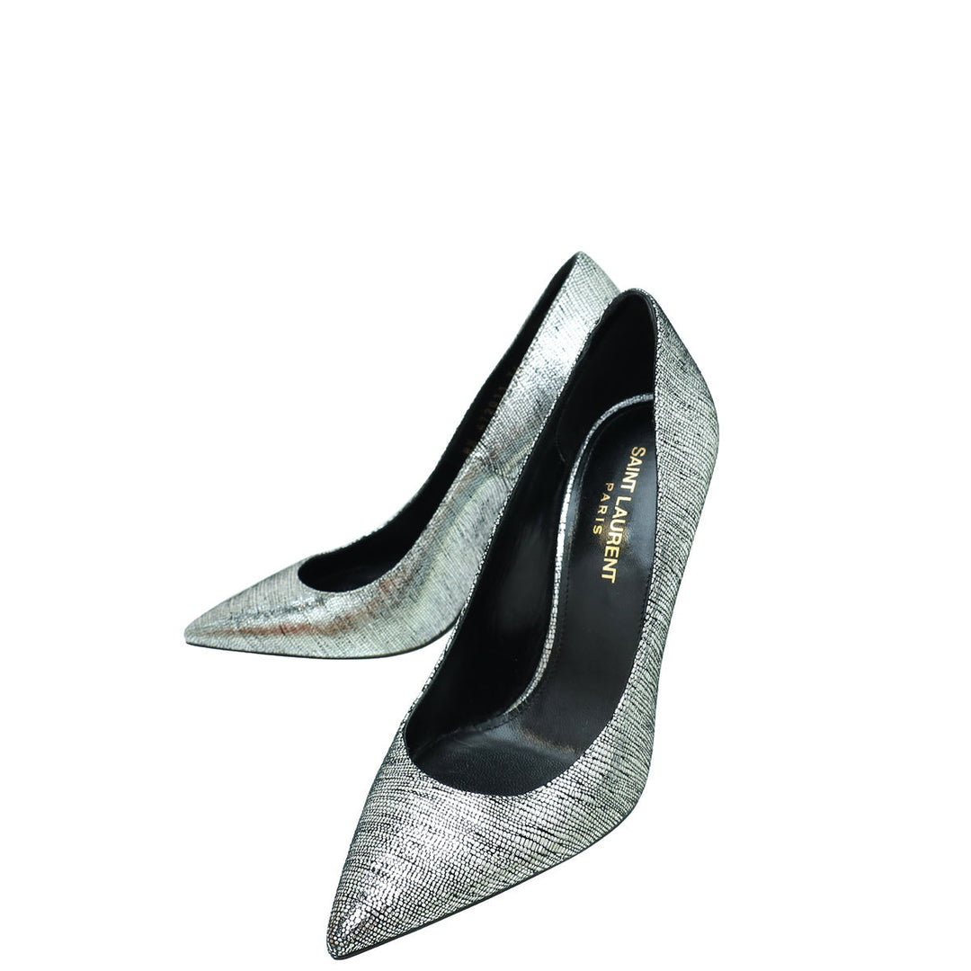 YSL Bicolor Opyum Pumps 36