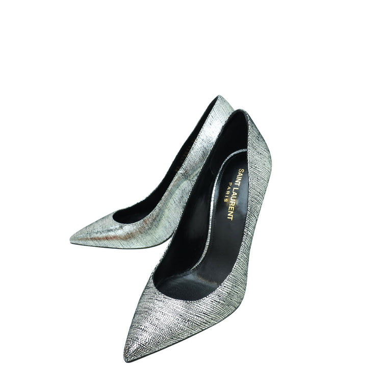 YSL Bicolor Opyum Pumps 36