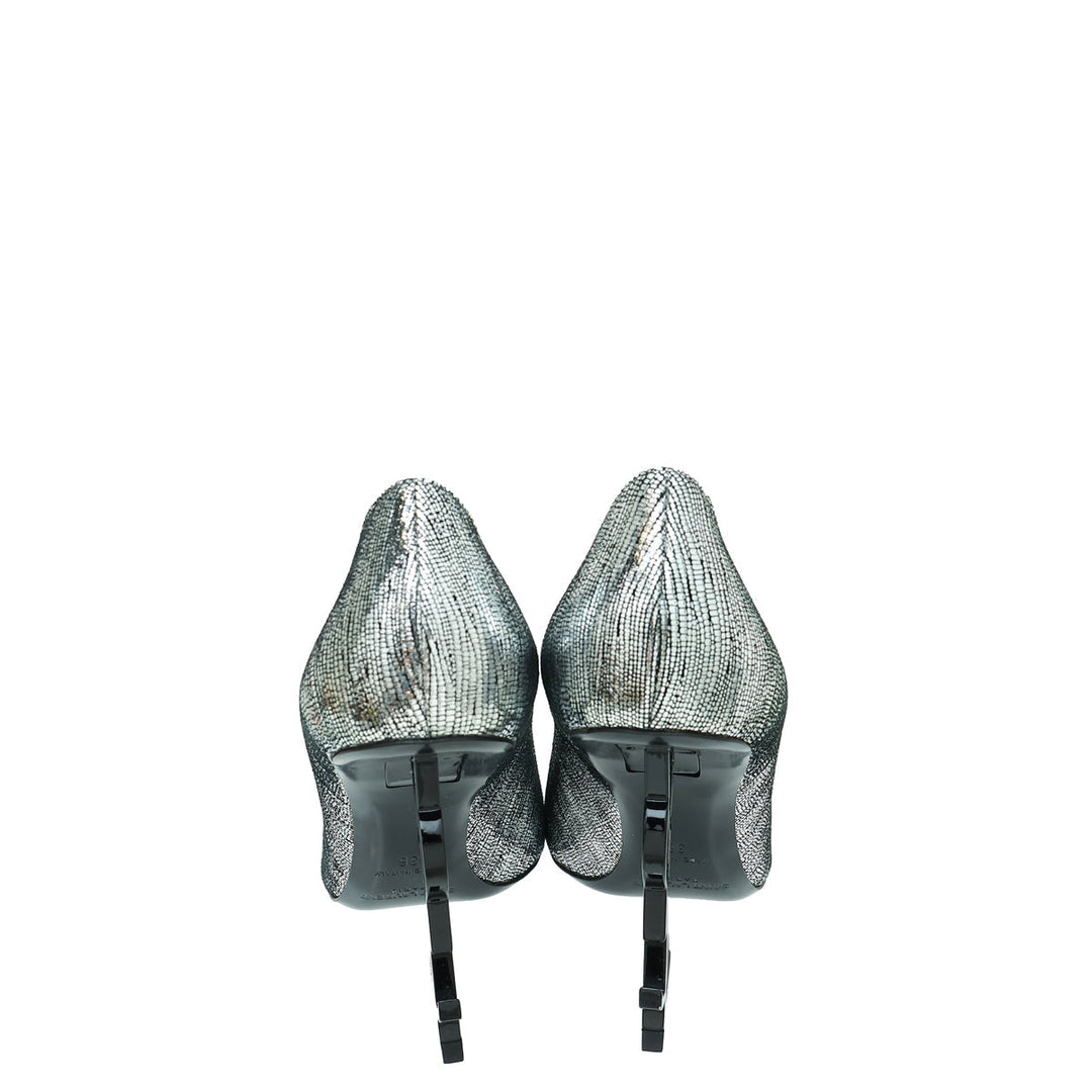 YSL Bicolor Opyum Pumps 36