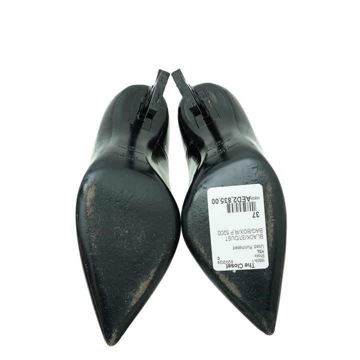 YSL Black Opyum Pump 37