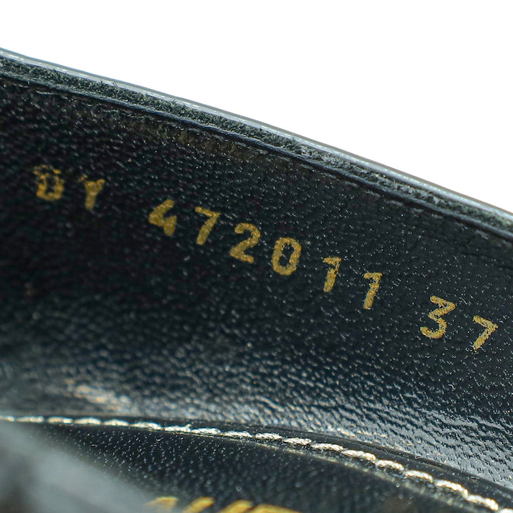 YSL Black Opyum Pump 37