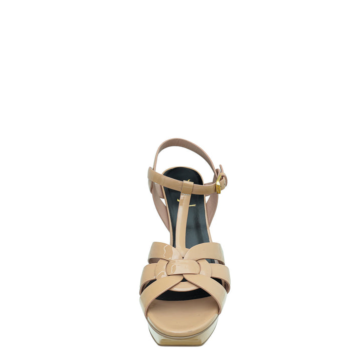 YSL Nude Tribute Sandal 38.5