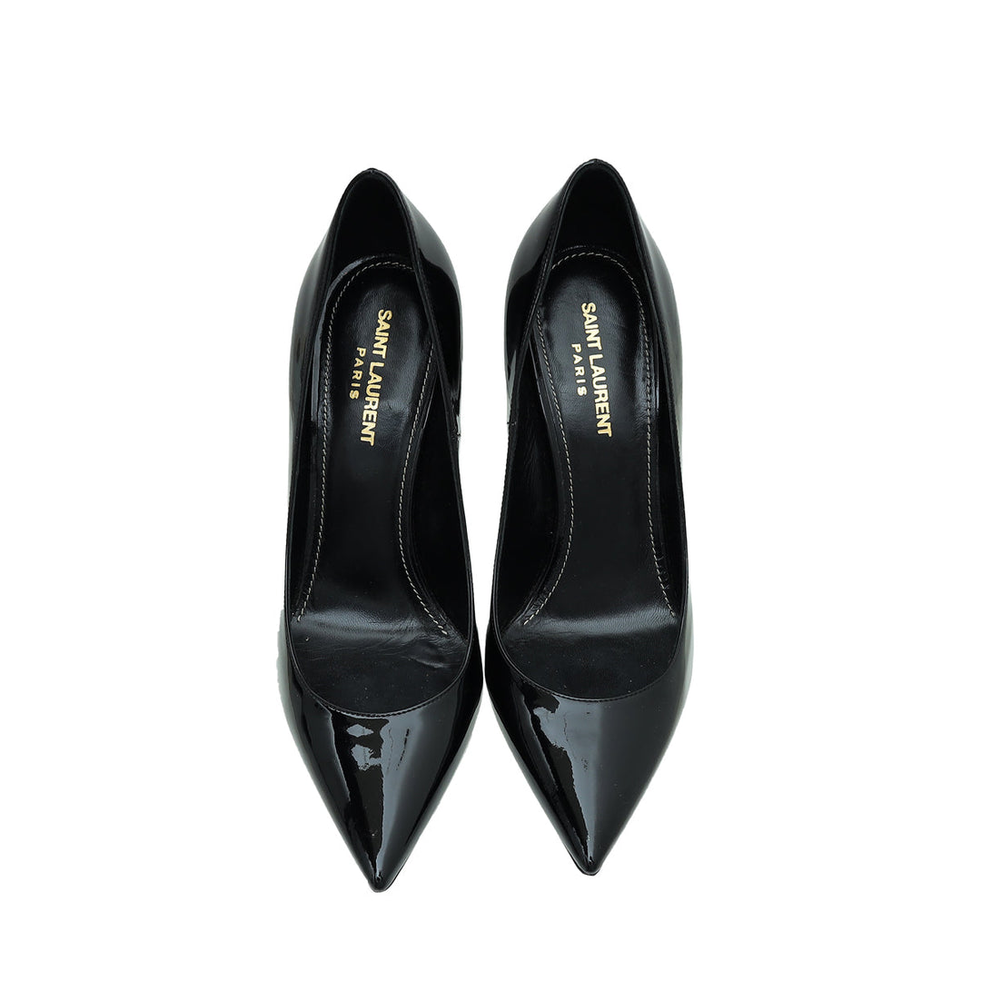 YSL Black Opyum Pump 39