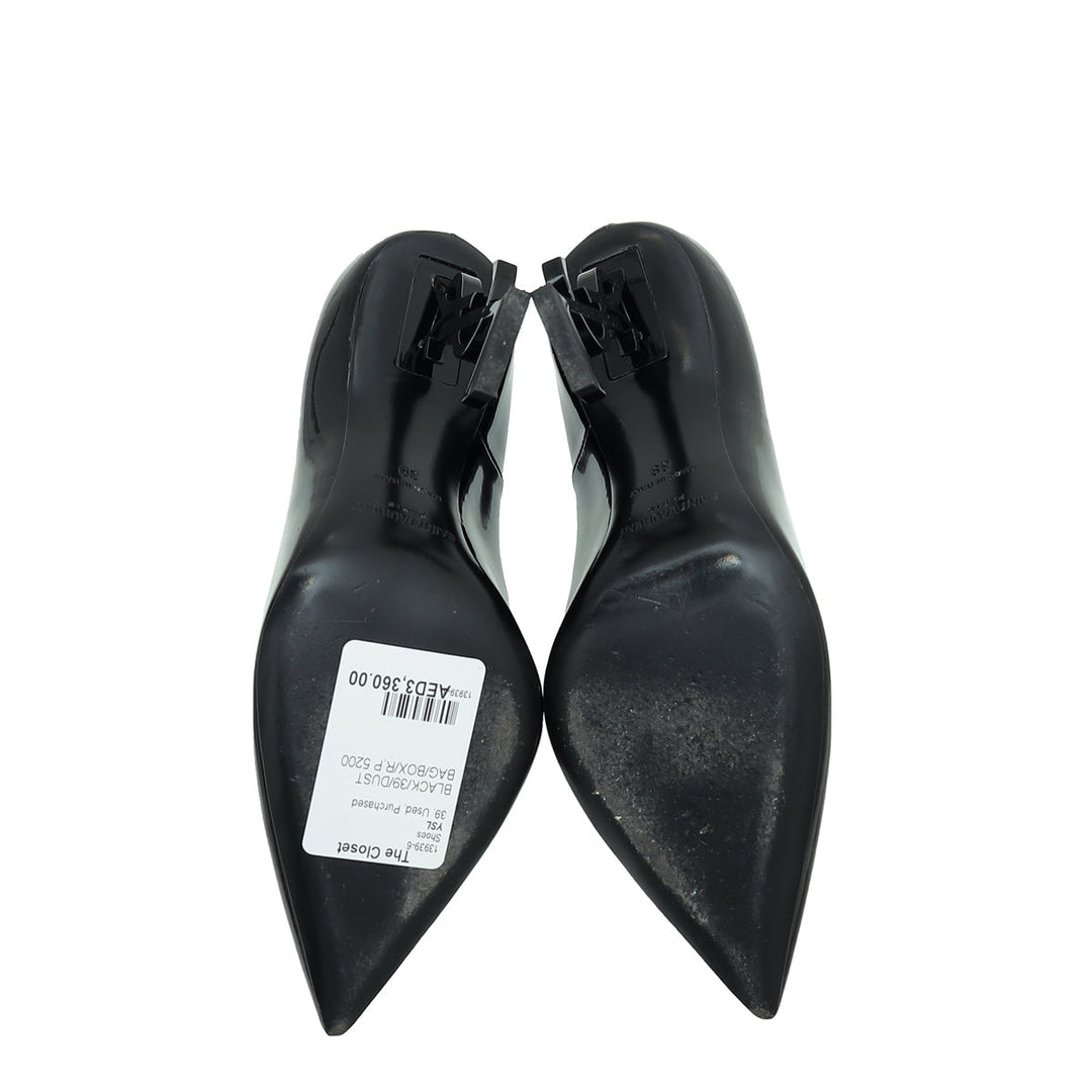 YSL Black Opyum Pump 39