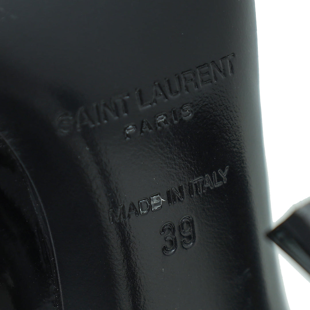 YSL Black Opyum Pump 39