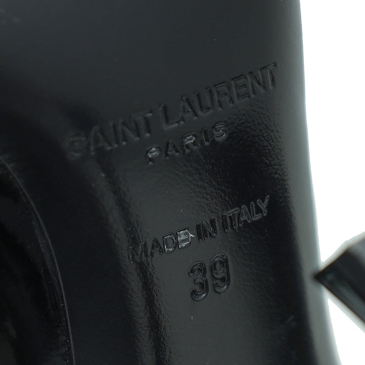 YSL Black Opyum Pump 39