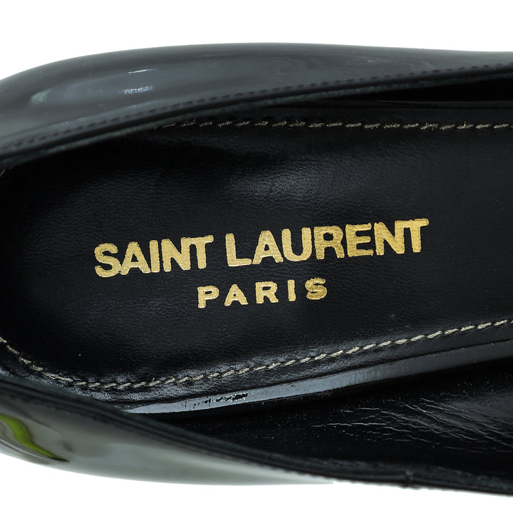 YSL Black Opyum Pump 39