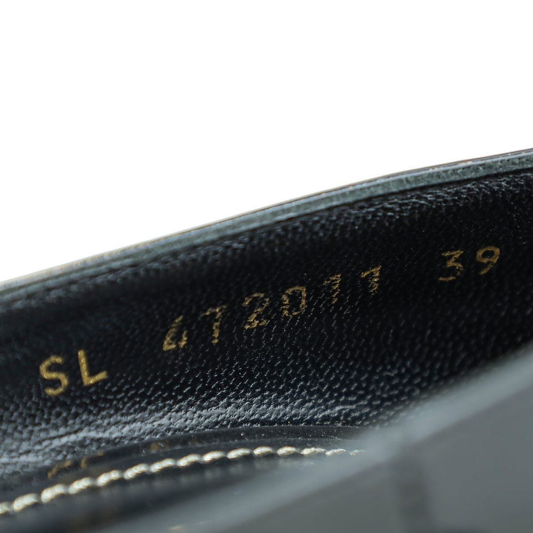 YSL Black Opyum Pump 39