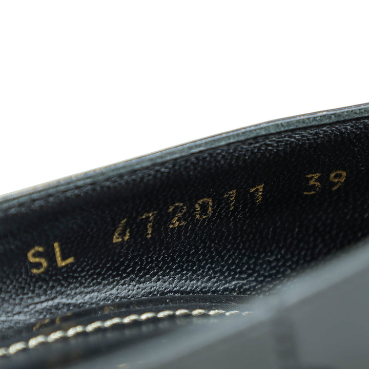 YSL Black Opyum Pump 39
