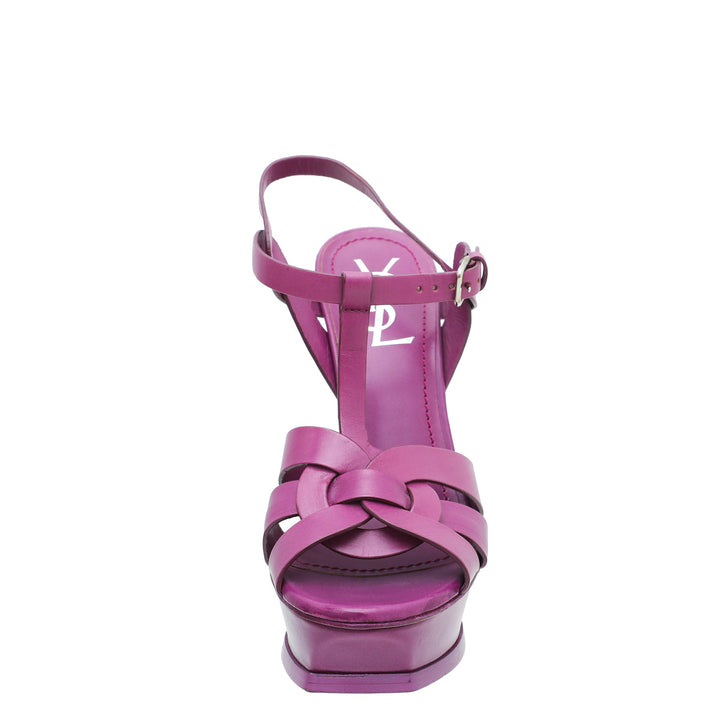 YSL Violet Tribute Sandal 37.5
