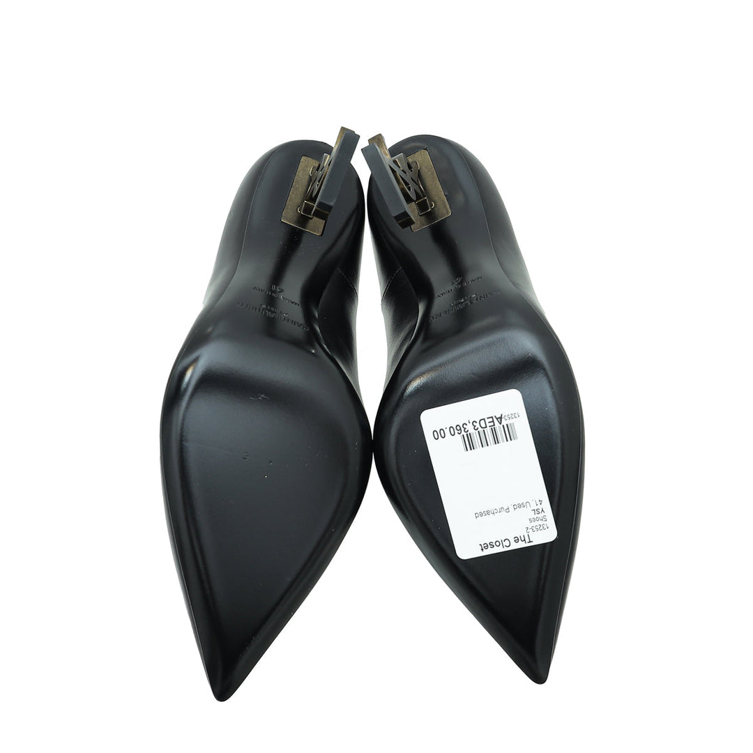 YSL Black Opyum Pump 41