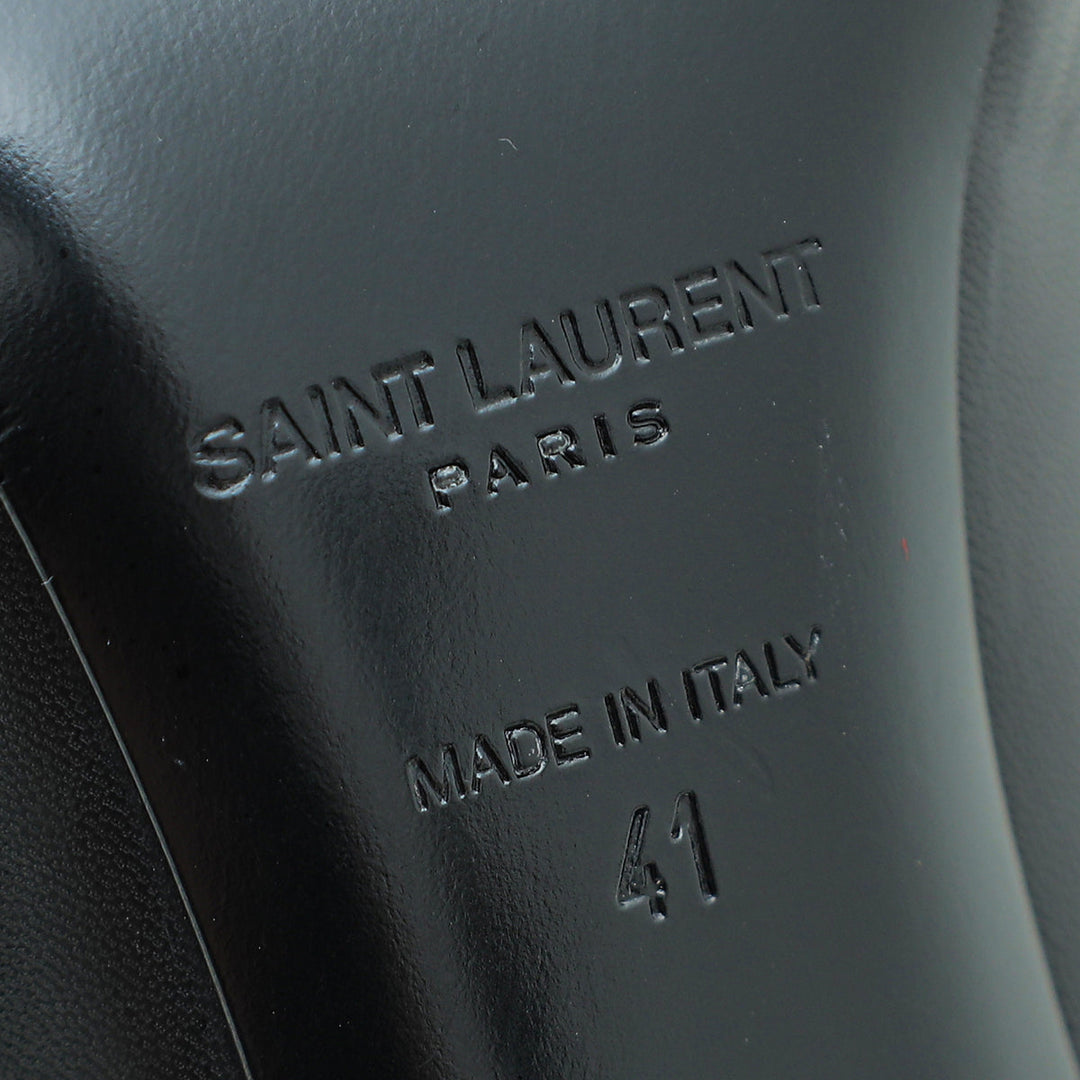 YSL Black Opyum Pump 41