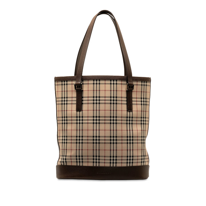 BURBERRY House Check Tote Bag