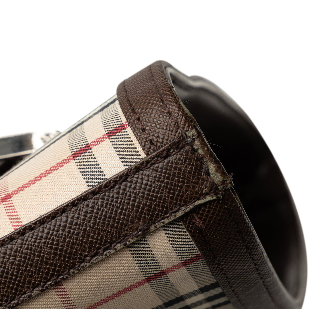 BURBERRY House Check Tote Bag