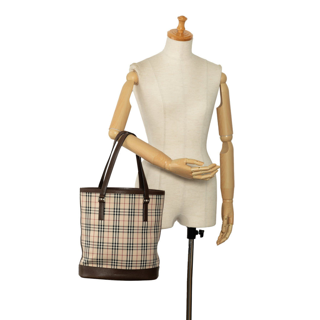 BURBERRY House Check Tote Bag