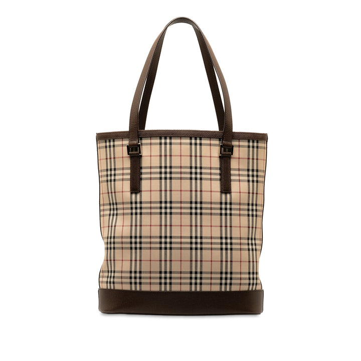 BURBERRY House Check Tote Bag