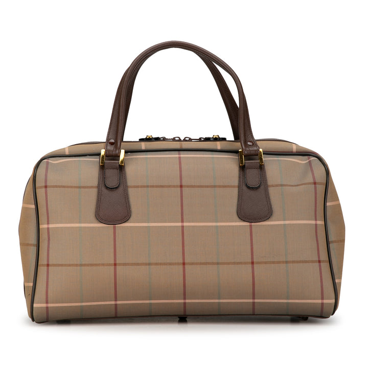 BURBERRY Vintage Check Travel Bag