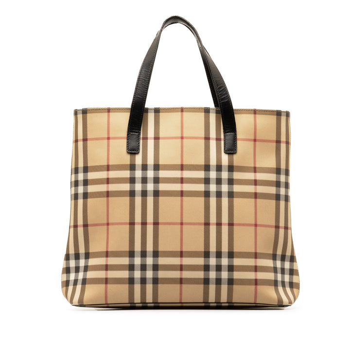 BURBERRY House Check Tote Tote Bag