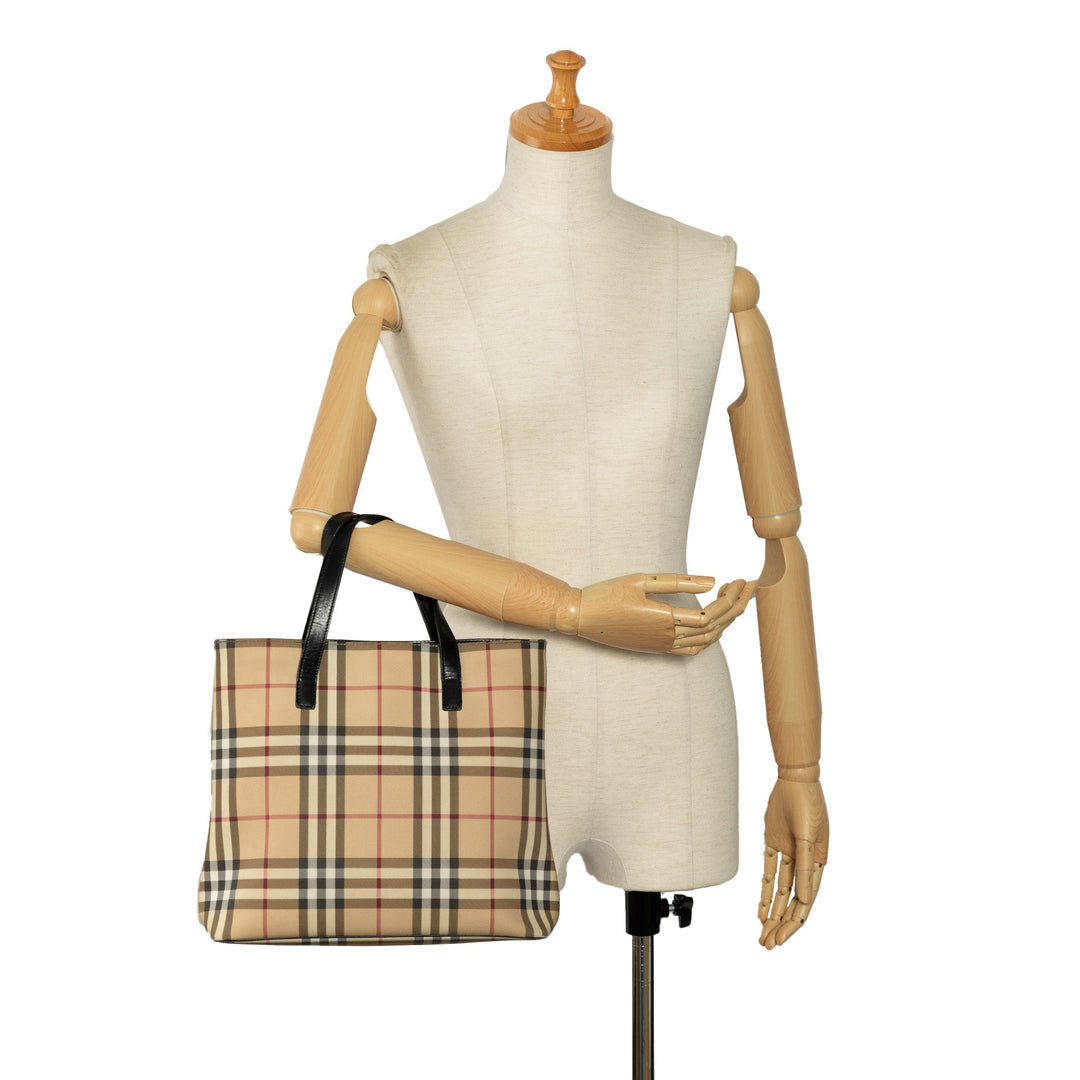 BURBERRY House Check Tote Tote Bag