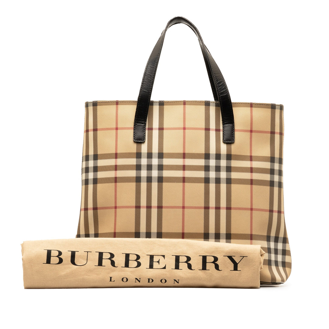 BURBERRY House Check Tote Tote Bag