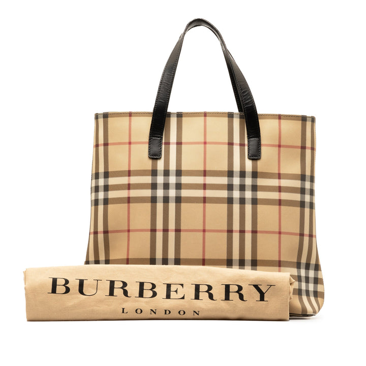 BURBERRY House Check Tote Tote Bag