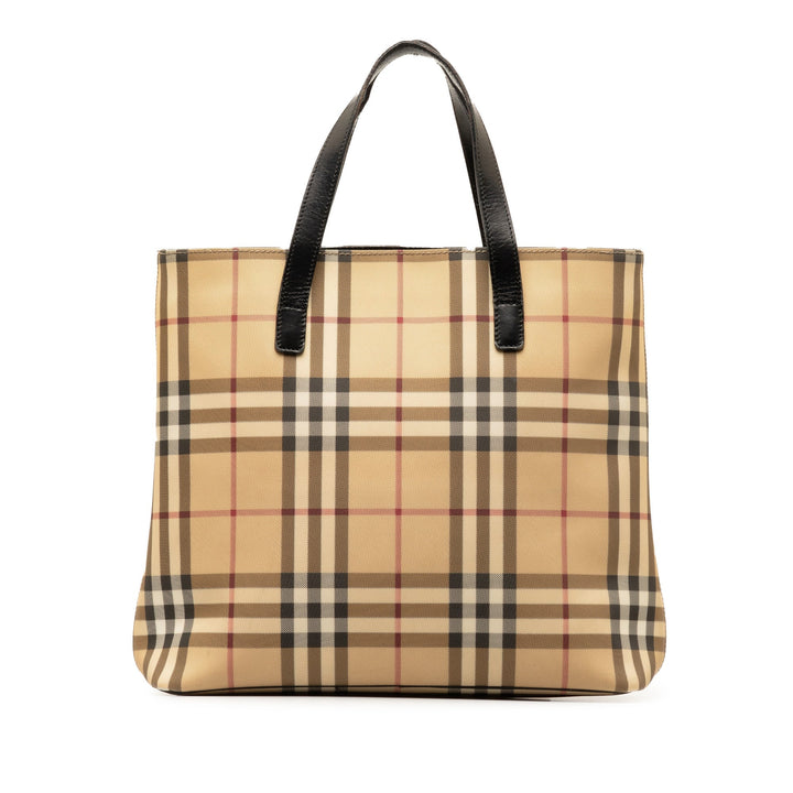 BURBERRY House Check Tote Tote Bag