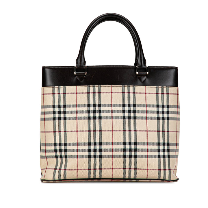 BURBERRY House Check Tote Tote Bag