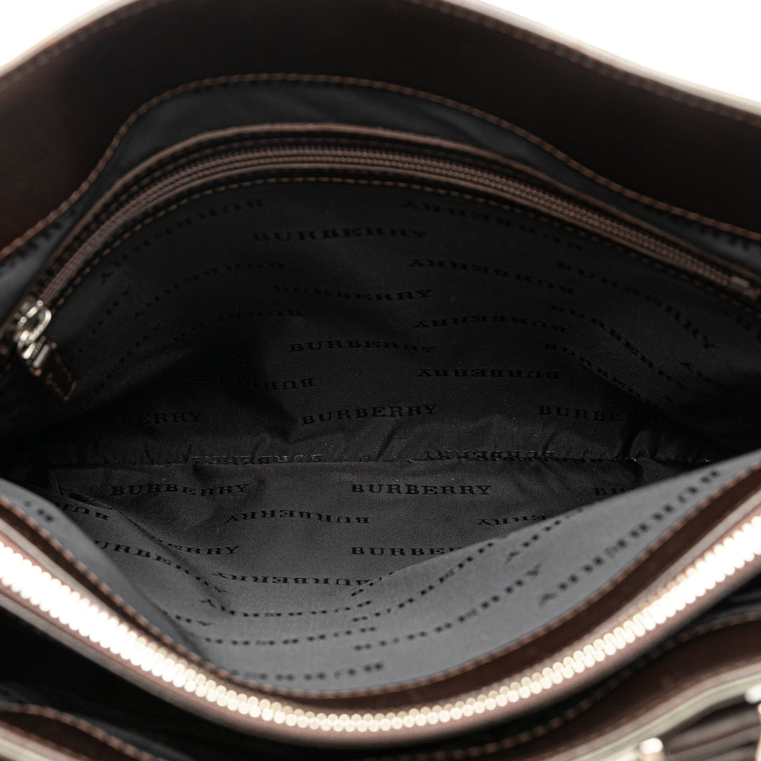 BURBERRY House Check Tote Tote Bag