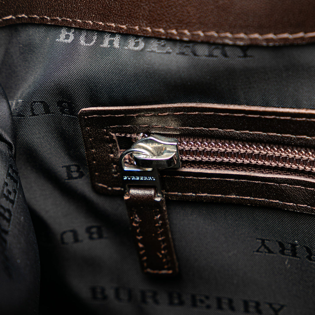BURBERRY House Check Tote Tote Bag