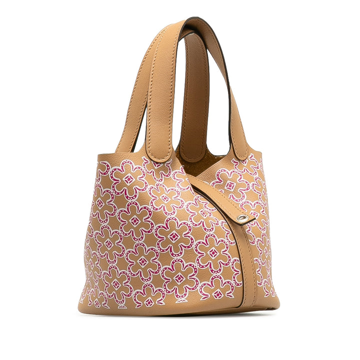Top quality Hermes Micro Swift Lucky Daisy Picotin Lock Handbag