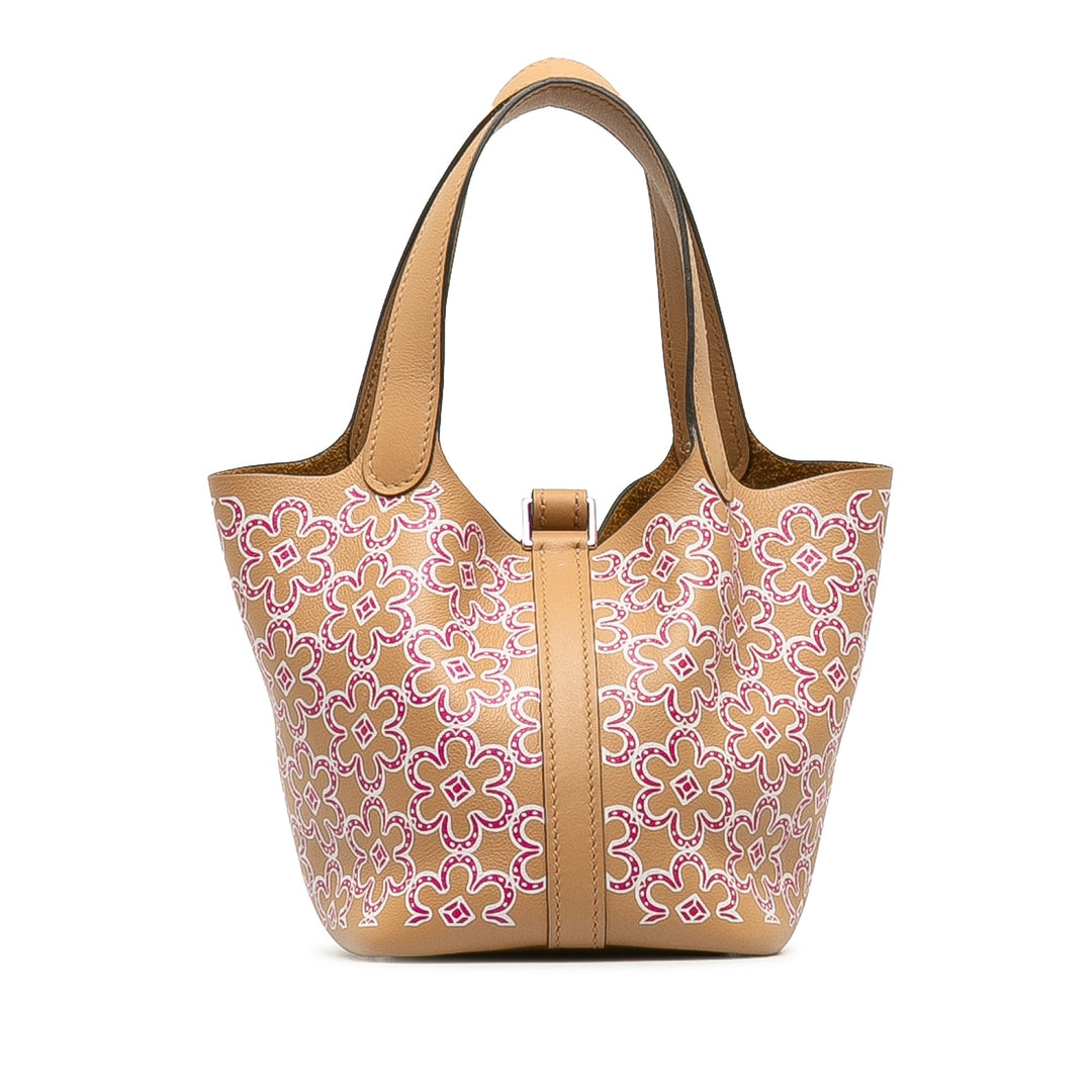 Top quality Hermes Micro Swift Lucky Daisy Picotin Lock Handbag