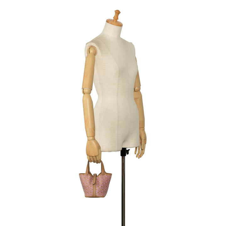 Top quality Hermes Micro Swift Lucky Daisy Picotin Lock Handbag