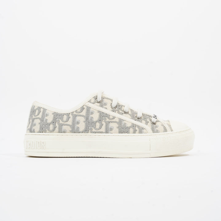 Christian Dior Walk'N'Dior Grey / White Canvas EU 36.5 UK 3.5
