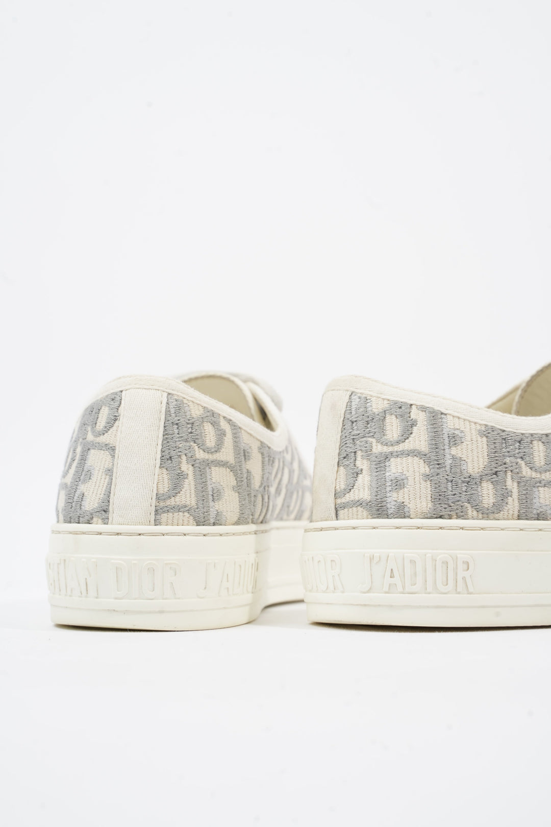Christian Dior Walk'N'Dior Grey / White Canvas EU 36.5 UK 3.5
