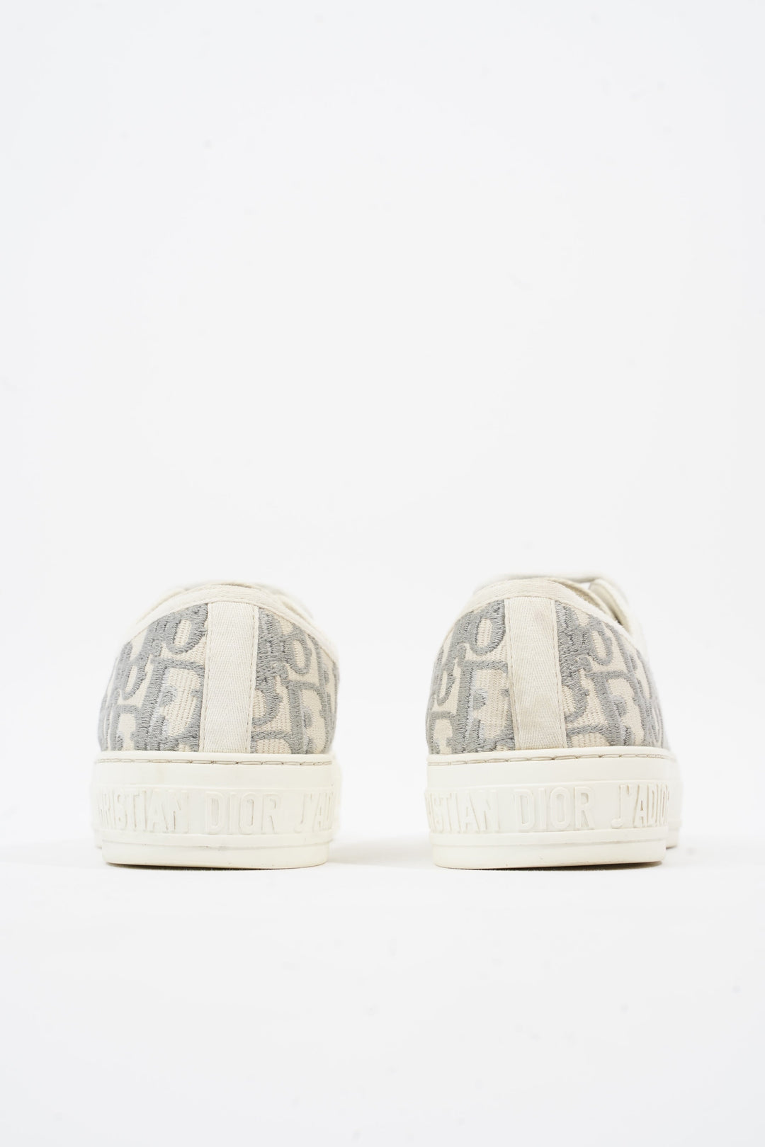 Christian Dior Walk'N'Dior Grey / White Canvas EU 36.5 UK 3.5