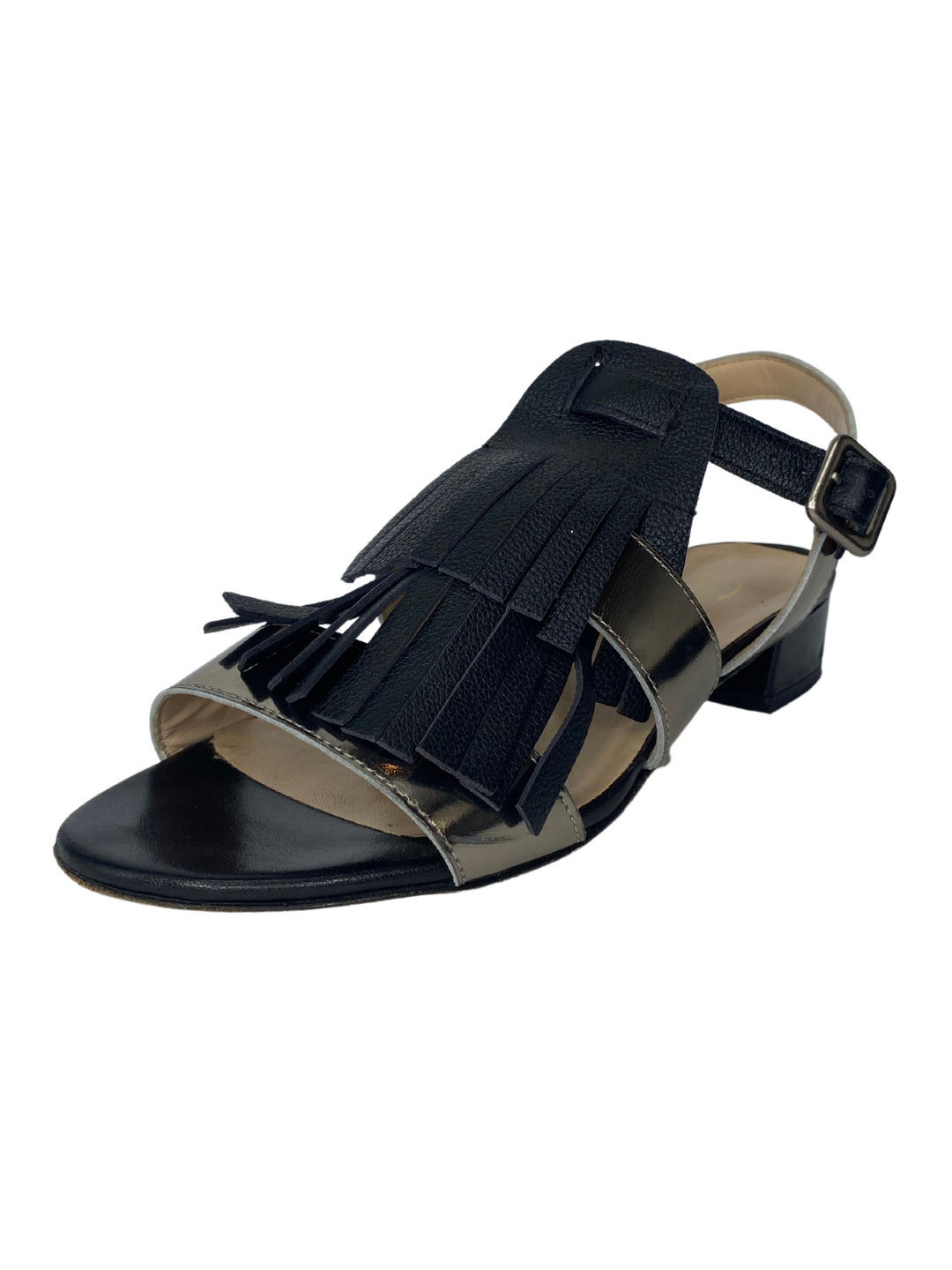 Grilli Leather Tassel Sandals |US8|IT38|