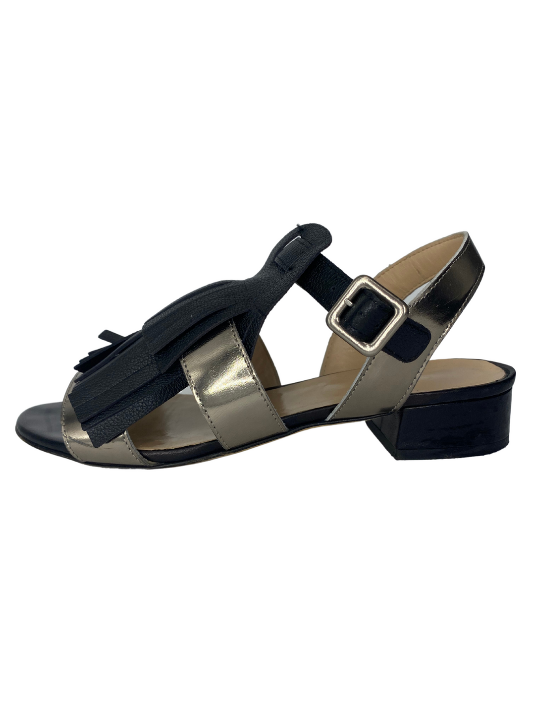 Grilli Leather Tassel Sandals |US8|IT38|