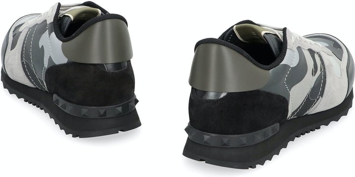 VALENTINO GARAVANI - ROCKRUNNER CAMOUFLAGE-PRINT SNEAKERS
