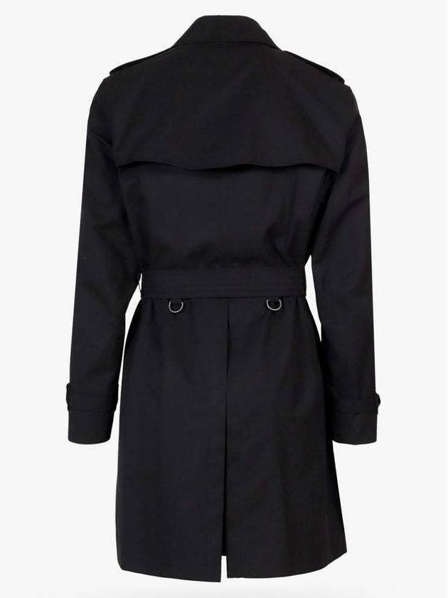 Burberry Men's Kensington Heritage Trench Coat Black