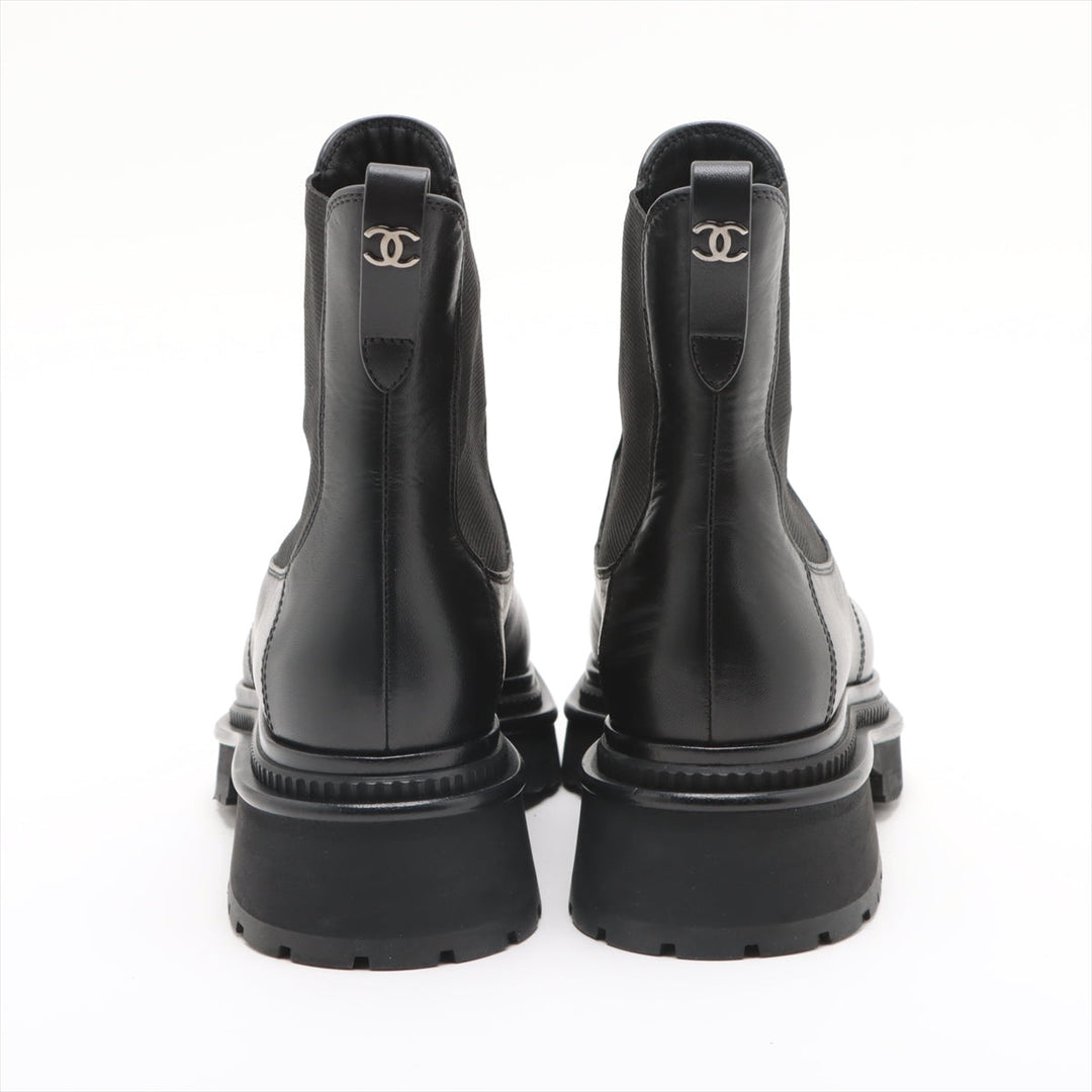 Top Quality Chanel Coco Patent Shoes 35.5  Black G39208