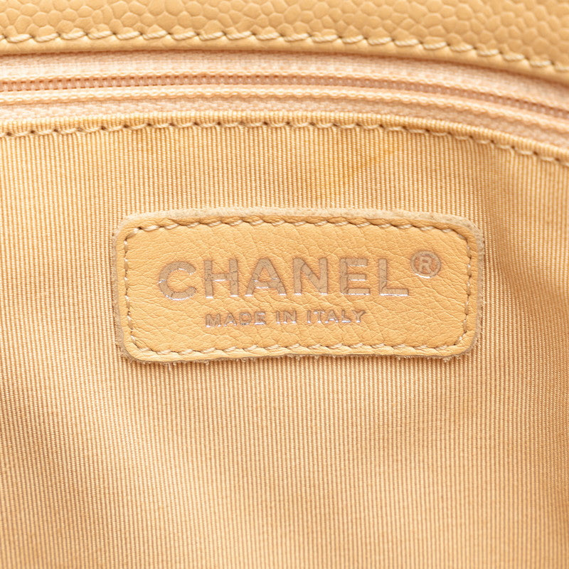Top Quality Chanel Mattress Chain  Bag Beige ilver Caviar S Lady Chanel