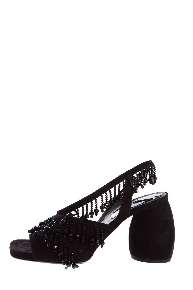 Dries Van Noten Black Sandals SZ 38 NWT