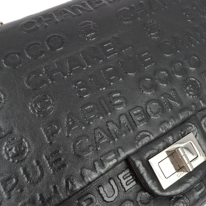 Top Quality Chanel * Black Lambskin Mademoiselle Lock Double Flap Shoulder Bag
